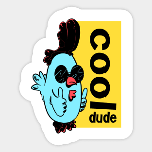 Cool dude Sticker